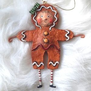 SOLD Gingerbread Christmas ornament
